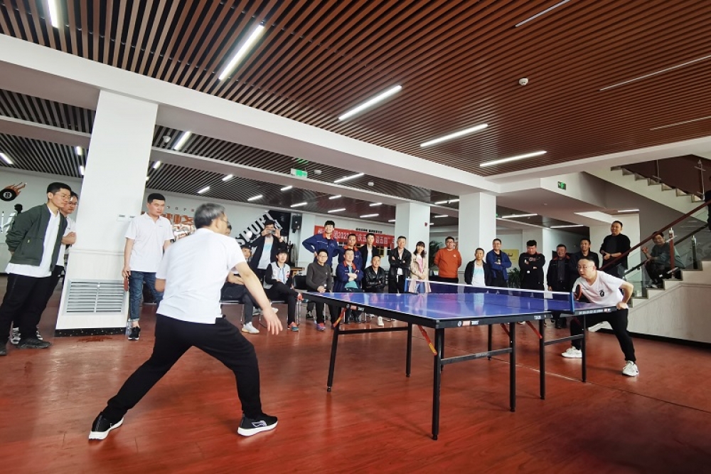 金沙990登录入口集团2023年“庆五一·迎五四”体育活动之乒乓球比赛
